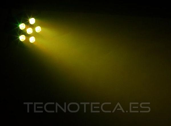 HQLP10005. Foco plano PAR 6 x LED RGB 4W - Imagen 3