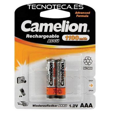 Pila recargable NI-MH AAA 1,1Ah. HR3C/11