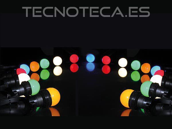XMPL10RGB. Cadena de luces de colores LEDs 20 undidades - Imagen 2