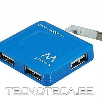 HUB mini 4 puertos USB 2.0 EWENT EW1126
