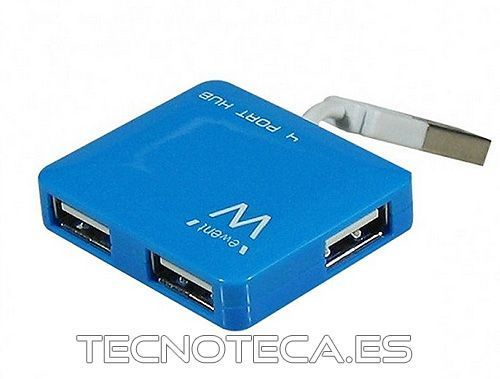 HUB mini 4 puertos USB 2.0 EWENT EW1126
