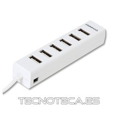 HUB 7 puertos USB 2.0 OMEGA