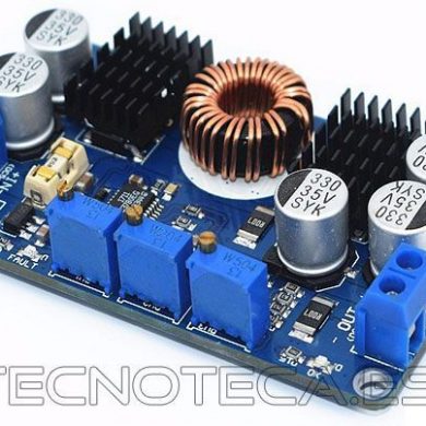 Convertidor DC/DC reductor de 5-32 a 1-30V 10A