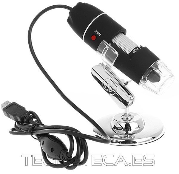 SCHMUL002. Microscopio digital 40X/1000X USB 2MP