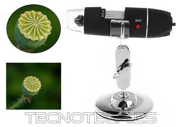 SCHMUL002. Microscopio digital 40X/1000X USB 2MP - Imagen 2