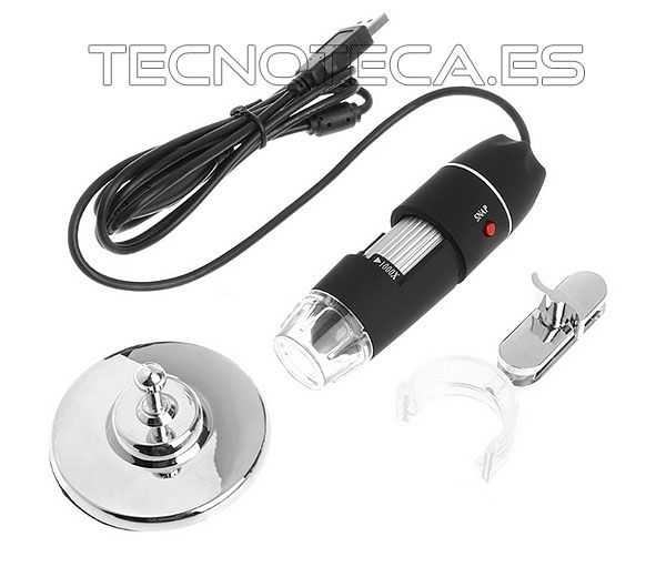 SCHMUL002. Microscopio digital 40X/1000X USB 2MP - Imagen 4
