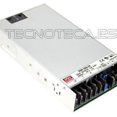 RSP-500-24. Fuente chasis Mean Well 24V 21A