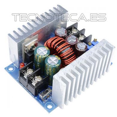 Convertidor DC/DC reductor de 6-40 a 1.2-3V 20A
