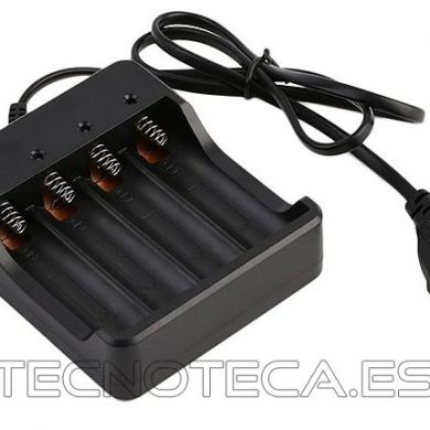 Cargador bateria LI-ON para 4x18650 16,8V 4S