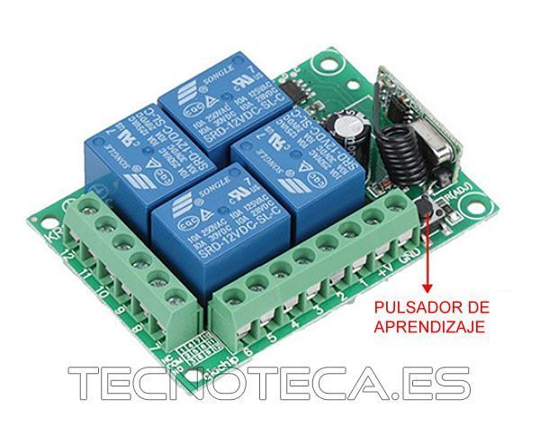 SCHD003. Control remoto de cuatro canales con dos mandos - Imagen 2