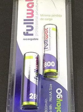 Pila recargable NI-MH AA 2,8Ah. NHE2800AAFTB