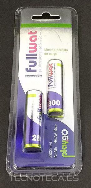 Pila recargable NI-MH AA 2,8Ah. NHE2800AAFTB