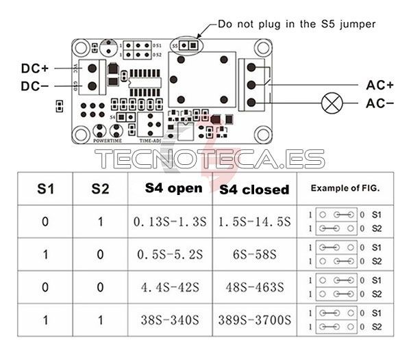 SCHT004. Temporizador a la desconexion con disparo externo - Imagen 3