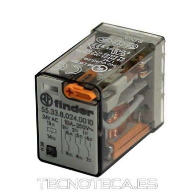 Rele 24VAC 3AC 10A. 55.33.8.024.001