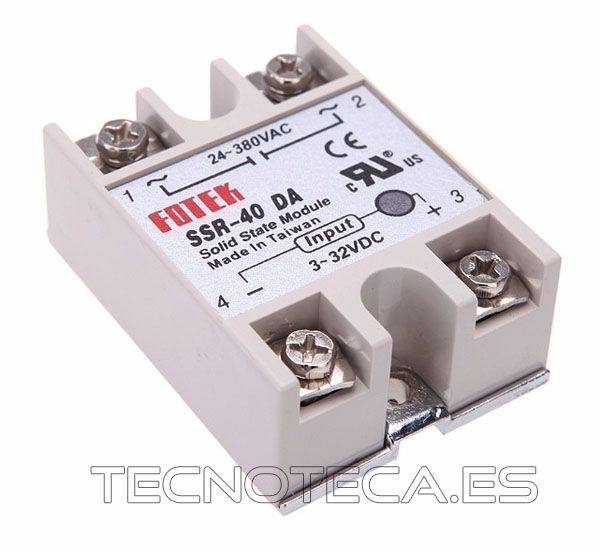 Rele de estado solido 40A SSR 380VAC