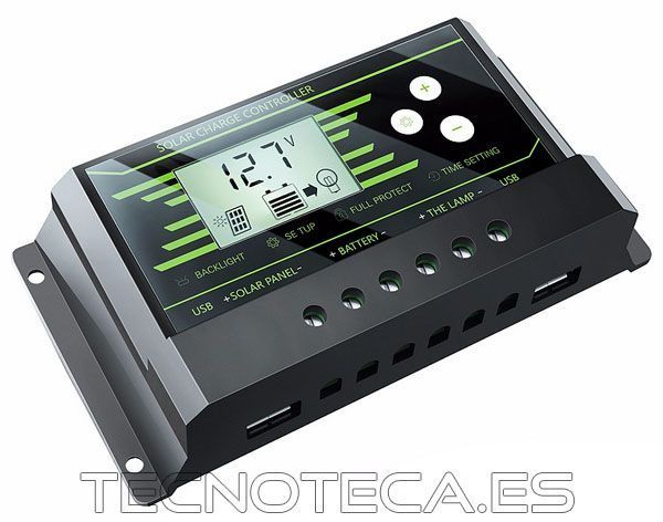 SCHR004. Regulador solar 30 Amp 12/24VDC