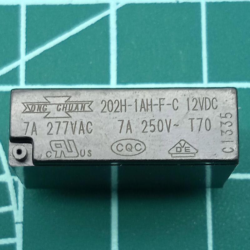 Nuovo Tyco Relays 30A 120/240 VAC 12VDC bobina, NO/NC, 1 contatti