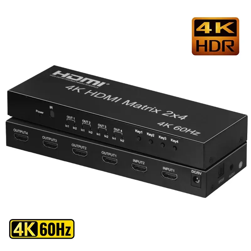 Matriz HDMI 4X2