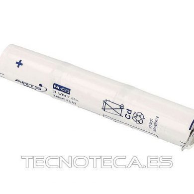 BAT095. Pack  baterias 3,6V/1.600mAh NI-CD terminal
