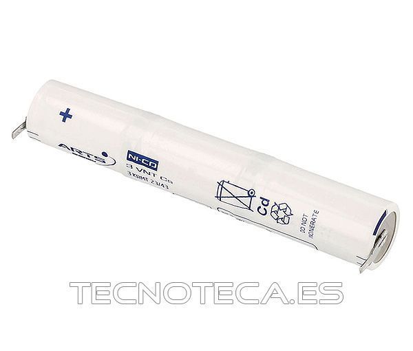 BAT095. Pack baterias 3,6V/1.600mAh NI-CD terminal