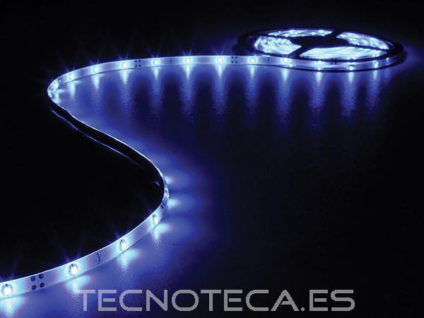 LB12M110BN. Rollo de LEDs 150 leds 5metros azul 12VDC