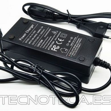 Cargador bateria LI-ON 10x18650 42V 2A 10S