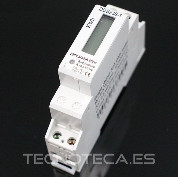 DDS238-1. Contador de energia 1 modulo 230VAC/5(32)A