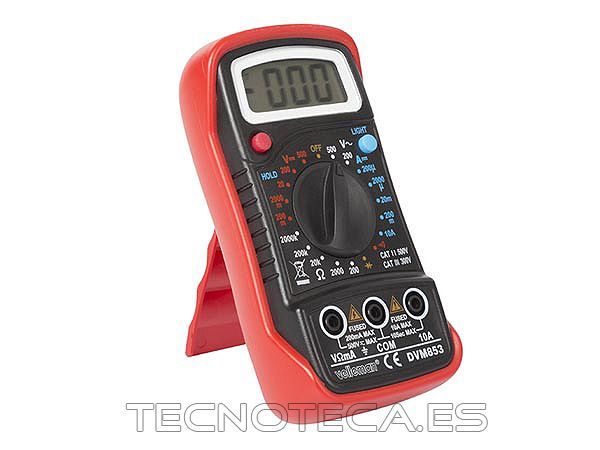 DVM853. Multimetro digital 1999 cuentas (DATA HOLD) - Imagen 3