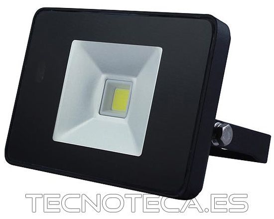LEDA5001NW-BM. Proyector Led neutro 10W negro PIR