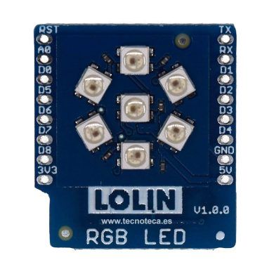 SHIELD WeMos D1 LED RGB