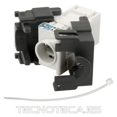 CON932. Conector KEYSTONE RJ45 CAT6A UTP hembra