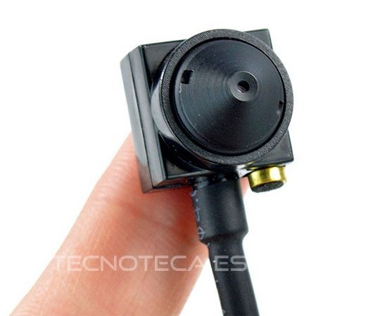 TM07. Micro cámara espía con audio 15x15x18mm - Imagen 2