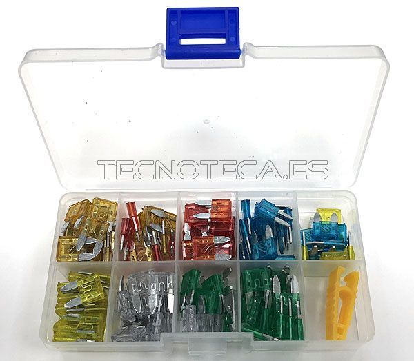 KPR0700. KIT de fusibles pequeños S de coche 120U.