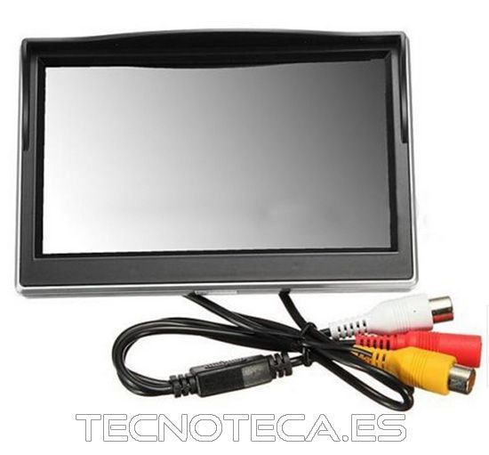 SCHMON002. Monitor LCD TFT de 15" 800x480