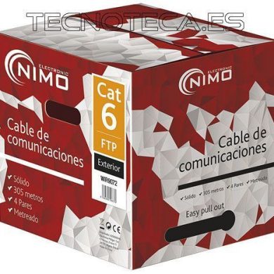 WIR9072 Cable para datos FTP Cat.6 rigido 305m