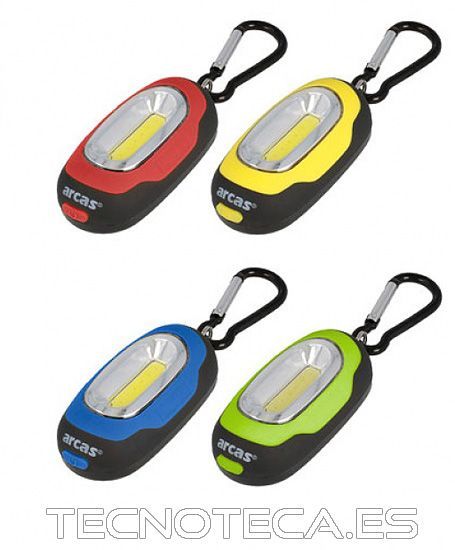 LIN097. Linterna Barra LED de bolsillo con mosqueton
