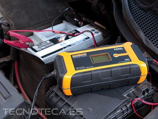 Cargador baterias plomo 12V-4A. AC049 - Imagen 2