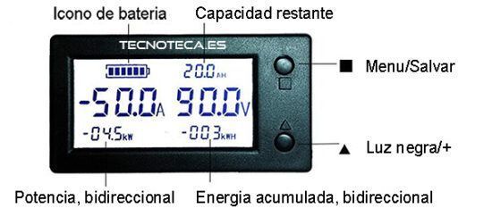 PVA200. Voltimetro amperimetro..de panel DC 0-300V 0-200A - Imagen 2
