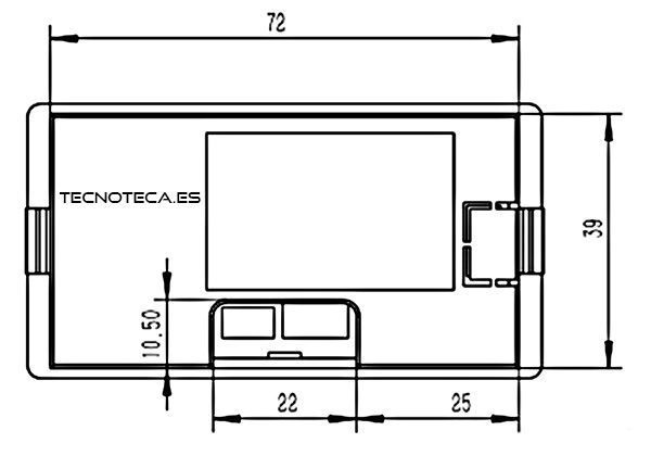 PVA200. Voltimetro amperimetro..de panel DC 0-300V 0-200A - Imagen 3