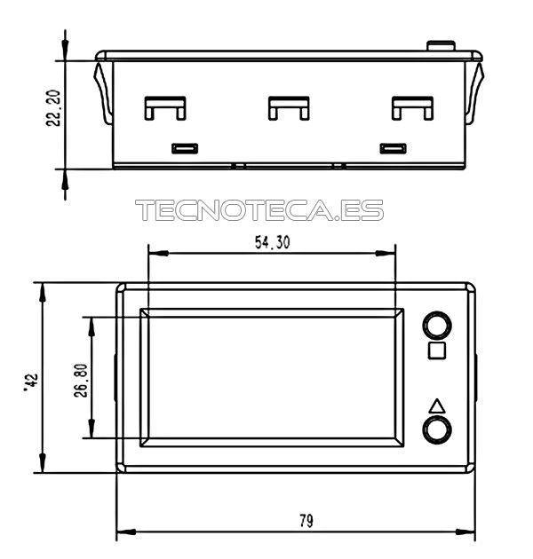 PVA200. Voltimetro amperimetro..de panel DC 0-300V 0-200A - Imagen 4