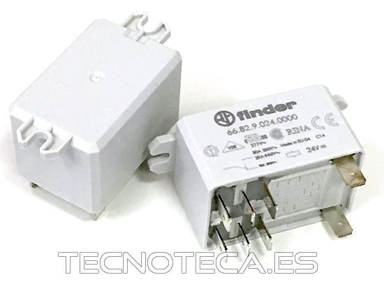 Rele 24VDC 2AC 30A. 66.82.9.024.000