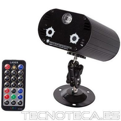 HQPE10010. Mini LASER Rojo y Verde LED de 3W