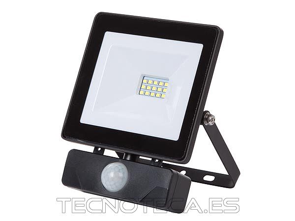 LEDA6001NW-BP. Foco LED exterior 10W con PIR