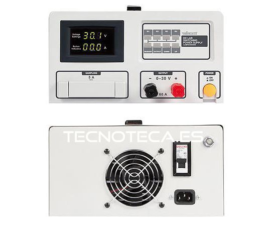 LABPS3060SM. Fuente de laboratorio 0-30V 60A - Imagen 2