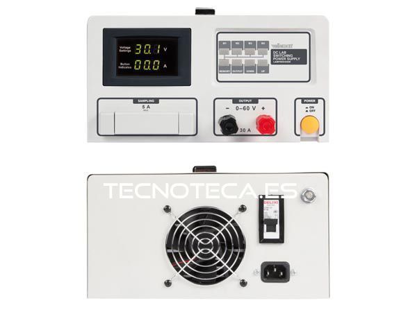 LABPS6030SM. Fuente de laboratorio 0-60V 30A - Imagen 2