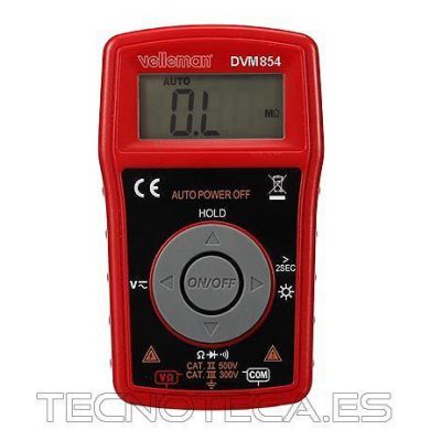 DVM854. Multimetro digital automatico