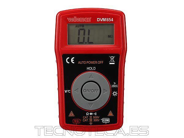 DVM854. Multimetro digital automatico