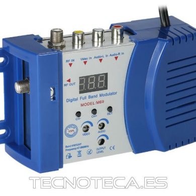 Modulador de VIDEO y AUDIO a VHF/UHF