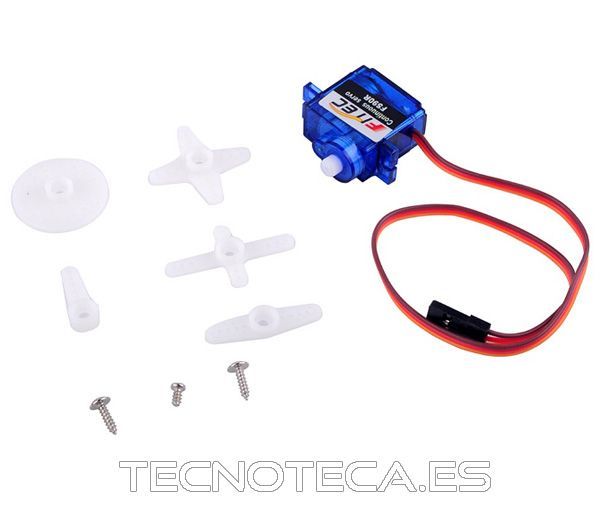 FS90R. Servo 360º con rueda de 60mm diámetro - Imagen 3