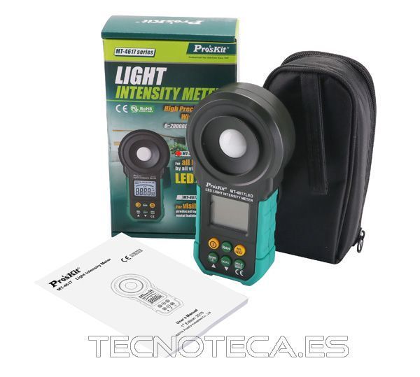 MT4617LED. Luxometro digital 20-200k Lux - Imagen 2
